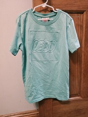 LEGO Kids' Youth Large Mint Green Logo Tee
